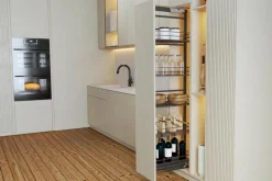 Cargo system do kuchni metal grafit 1900-2150 30/5 (120) INSIDE