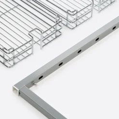 Cargo wysokie do szafki 30 cm, front wysuwny, chrom