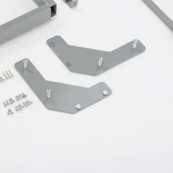 Cargo wysokie do szafki 60 cm, front uchylny, chrom