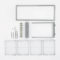 Cargo wysokie do szafki 40 cm, front wysuwny, chrom