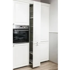 Cargo wysokie do szafki 30 cm, front wysuwny. chrom