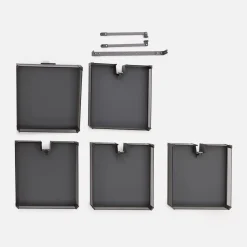 Cargo wysokie do szafki 60 cm, front uchylny, highclass grey