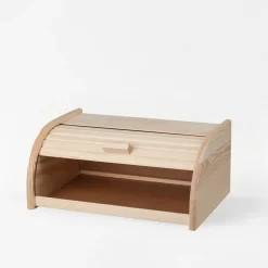 Chlebak drewniany sosnowy 40x28x18 cm