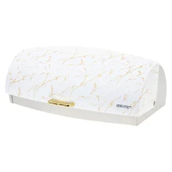 Chlebak glamour biało-złoty GILDO