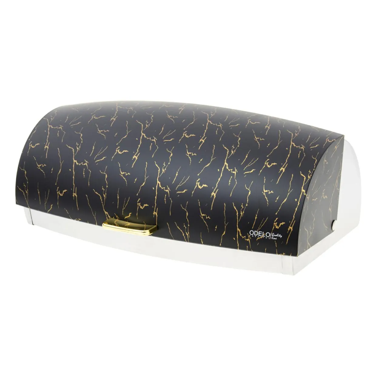 Chlebak glamour czarno-złoty GILDO