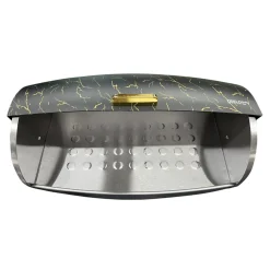 Chlebak glamour czarno-złoty GILDO