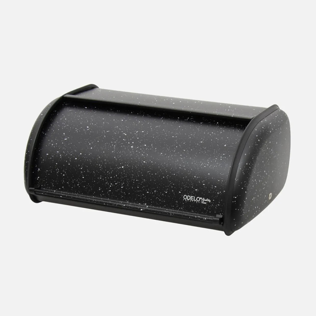 Chlebak stalowy czarny CLAUDIO 36x24x15 cm