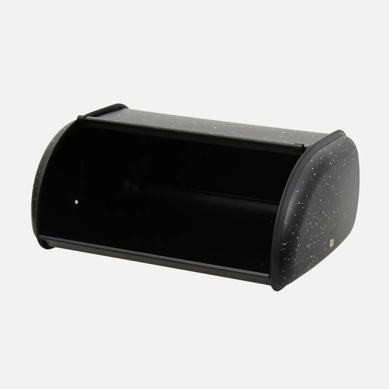 Chlebak stalowy czarny CLAUDIO 36x24x15 cm