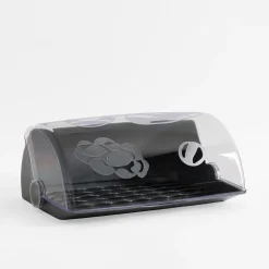 Chlebak szary AVANGARDA 24,5x14x31,5 cm