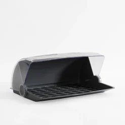 Chlebak szary AVANGARDA 24,5x14x31,5 cm