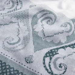 Ściereczka kuchenna biało-zielona ANKARA 50x70 cm