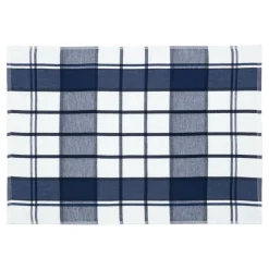 Ściereczka kuchenna niebieska KRATI 50x70 cm
