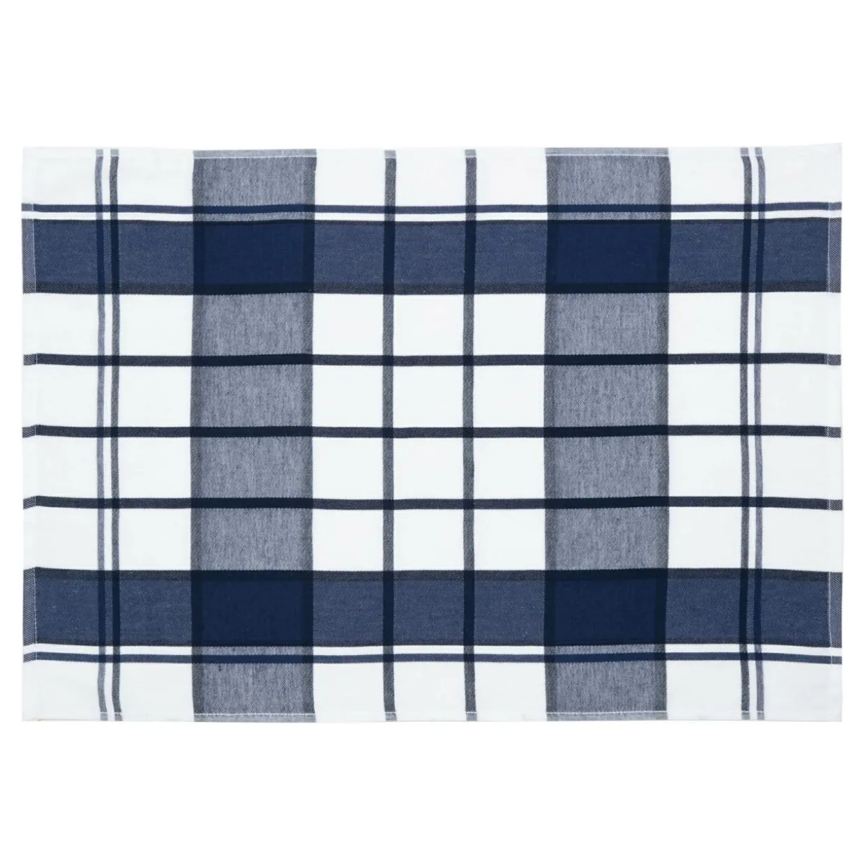 Ściereczka kuchenna niebieska KRATI 50x70 cm