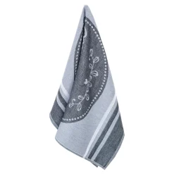 Ściereczka kuchenna szara HANDMADE 50x70 cm