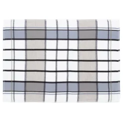 Ściereczka kuchenna szaro-beżowa KRATI 50x70 cm