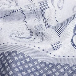 Ściereczka kuchenna z bawełny egipskiej biało-granatowa ANKARA 50x70 cm