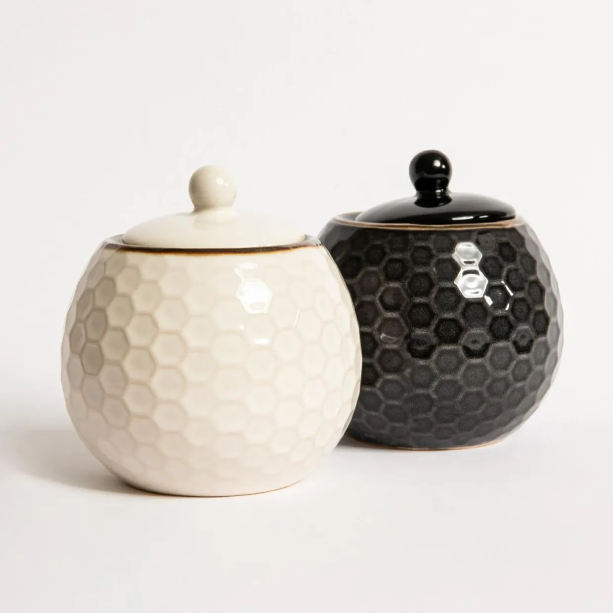 Cukiernica ceramiczna czarna BRESCA