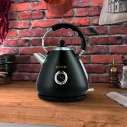 Czajnik elektryczny GORENJE CLASSICO czarny K17CLBK