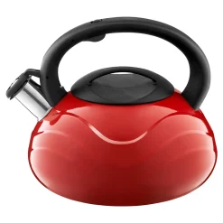 Czajnik na gaz i indukcję czerwony VELO 2,5 l