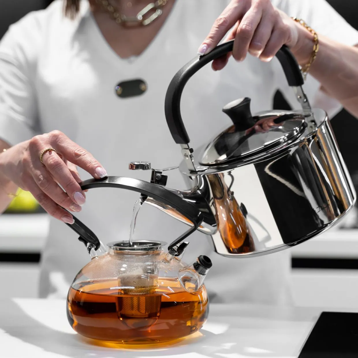 Czajnik na gaz i indukcję stalowy DIAMANTE 1,5 l