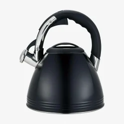 Czajnik na gaz i indukcję czarny 2,5 l