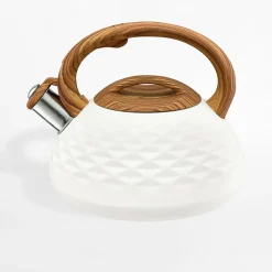 Czajnik z gwizdkiem GOLF biały mat 2,3 l