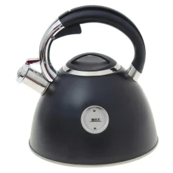 Czajnik ze stali nierdzewnej czarny GAVINO 3 l