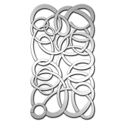 Dekoracja lustrzana na ścianę 162x90 cm