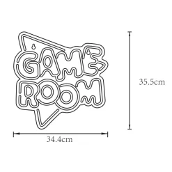 Dekoracja świetlna LED NEON GAMEROOM