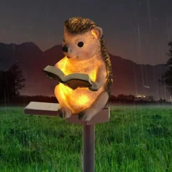 Dekoracja zewnętrzna solarna LED IP44 JEŻ