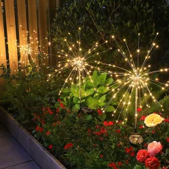 Dekoracja zewnętrzna solarna LED IP44 90 cm