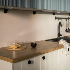 Deska bambusowa okrągła z kloszem 28,2 cm