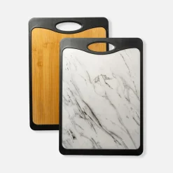 Deska do krojenia MARBO biała 34,8x24,8 cm