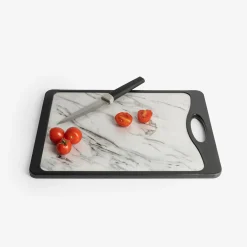 Deska do krojenia MARBO biała 34,8x24,8 cm