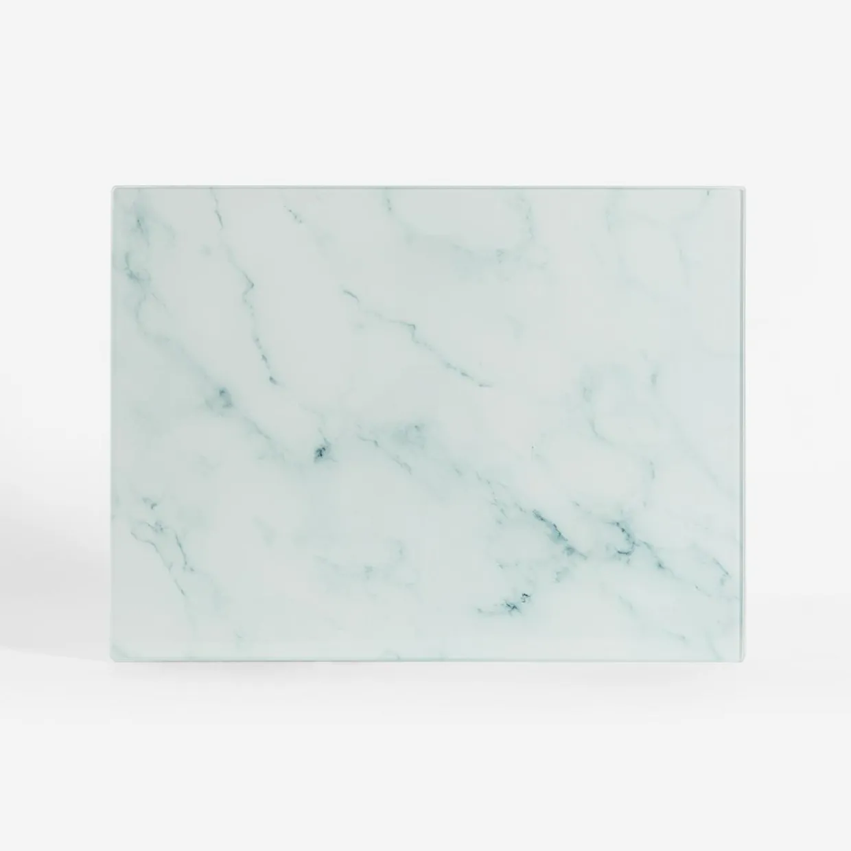 Deska do krojenia szklana BIAŁY MARMUR 40x30 cm