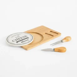 Deska do serów z akcesoriami 25x17 cm