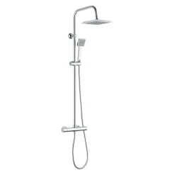 Deszczownica z baterią termostatyczną chrom JOKO