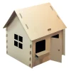 Domek z kartonu do kolorowania 93x115x110 cm