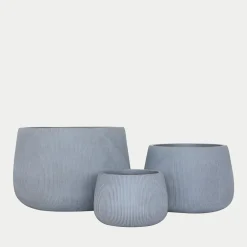 Donica ogrodowa szara 29x20 cm