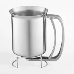 Dozownik do ciasta DOSE 900 ml srebrny