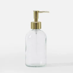 Dozownik do mydła szklany 19 cm