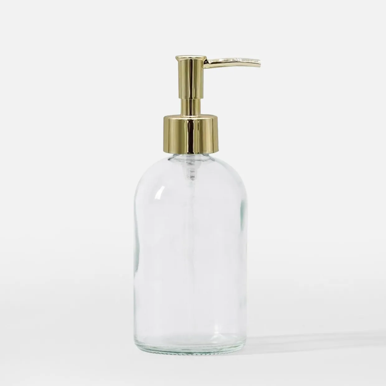 Dozownik do mydła szklany 19 cm