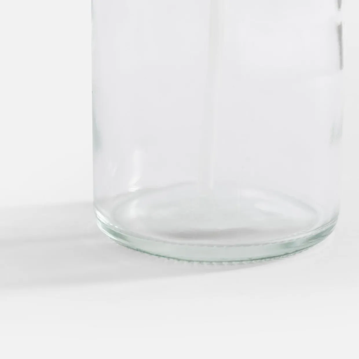 Dozownik do mydła szklany 19 cm