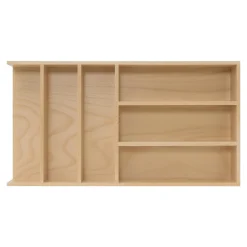 Drewniany wkład na sztućce Q-WOOD moduł A 24,9 cm