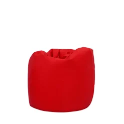 Duży worek sako z czerwonej ekoskóry MEGA