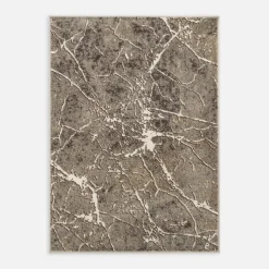 Dywan abstrakcyjny beżowy ARCO 120x170 cm