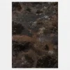 Dywan abstrakcyjny brązowy SORRENTO 160x230 cm