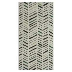 Dywan beżowo-zielony na taras MUNRO 80x150 cm