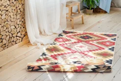 Dywan BERGEN AZTECKI BEŻOWY 80x150 cm