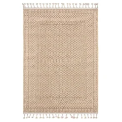 Dywan boho zewnętrzny beż BOUCLE 160x230 cm